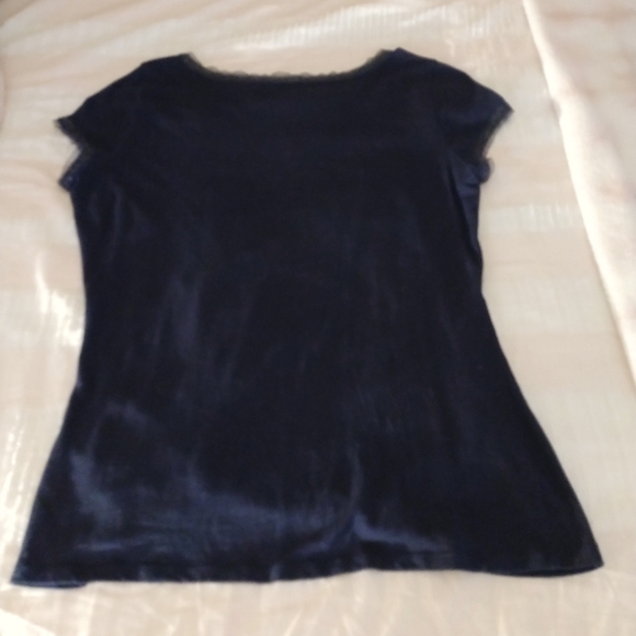 WHBM NAVY TEE - Picture 3 of 6